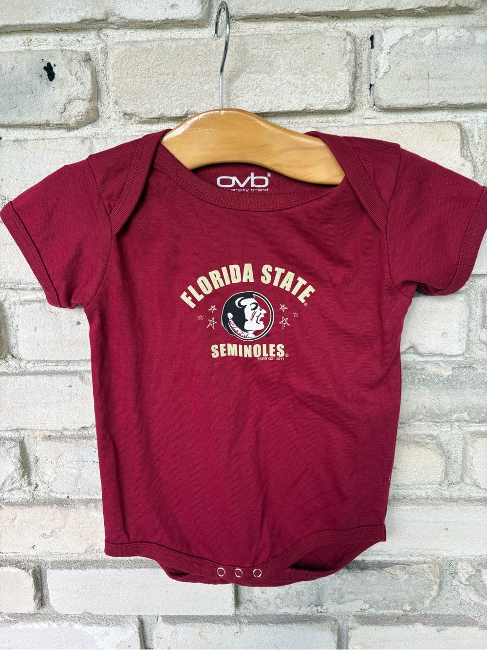 Florida State Seminoles Maroon infant one piece  ready for game day